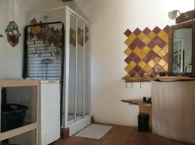 Salle de bains dans l'établissement Le RepAire de La SalAmandre