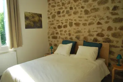 Un ou plusieurs lits dans un hébergement de l'établissement Maison Le Feu Follet