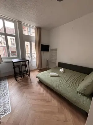 Coin salon dans l'établissement Le Balcon Dijonnais - Cours Cambronne
