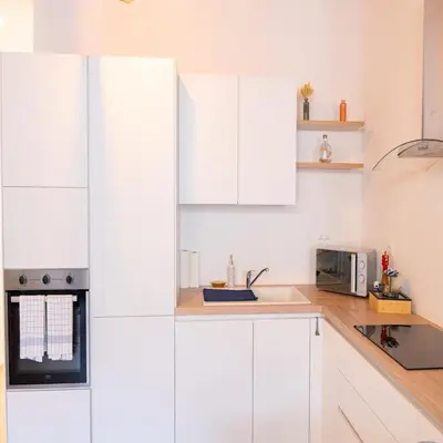 Cuisine ou kitchenette dans l'établissement Le Carnot - T3 - Centre Ville