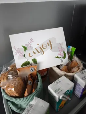 Nourriture dans l'appartement ou à proximité