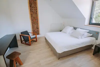 Un ou plusieurs lits dans un hébergement de l'établissement Maison et Appartement jusqu'à 24 personnes