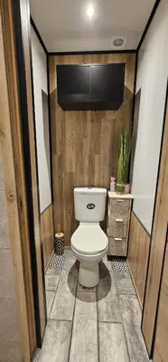 Salle de bains dans l'établissement Le nid