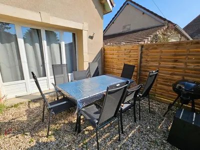 Terrasse ou espace extérieur de l'établissement Le Clos Simonin