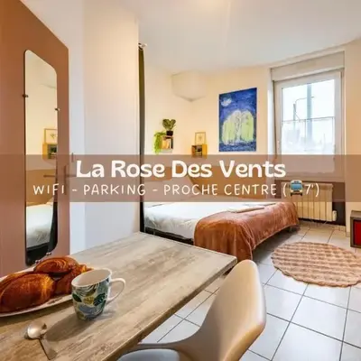 La Rose Des Vents - Parking Gratuit - StyleCosy