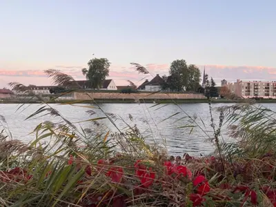 Paysage naturel près de le camping