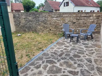 Plan de l'établissement L'Etalon, maison dans corps de ferme