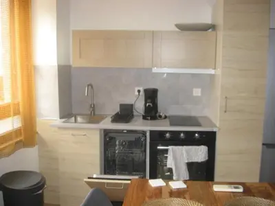 Cuisine ou kitchenette dans l'établissement Wine Studio