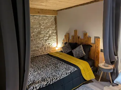 Un ou plusieurs lits dans un hébergement de l'établissement La darbella