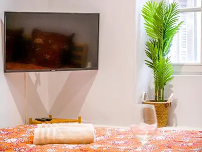 Télévision ou salle de divertissement dans l'établissement Studio Chouette Dijon