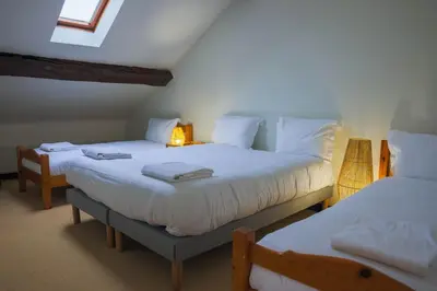 Un ou plusieurs lits dans un hébergement de l'établissement L'Ancien Relais