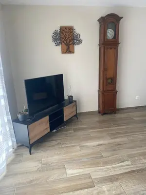 Télévision ou salle de divertissement dans l'établissement Country House