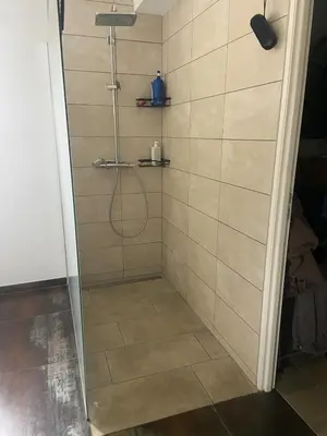 Salle de bains dans l'établissement Country House