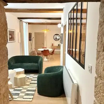 Appartement de 60 m2 avec 2 chambres