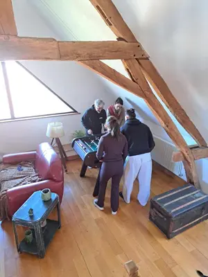 Clients de l'établissement Maison la Bambine chambre nature