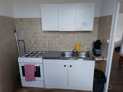 Cuisine ou kitchenette dans l'établissement L atelier du pain