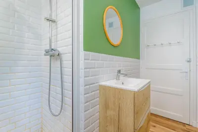 Salle de bains dans l'établissement Evasion Paisible - Proche parcs