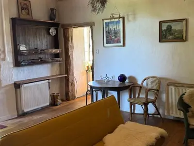 Cuisine ou kitchenette dans l'établissement domaine de Marbot