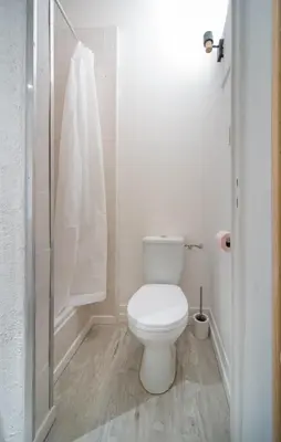 Salle de bains dans l'établissement Le Jean Moulin 3