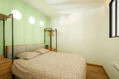 Un ou plusieurs lits dans un hébergement de l'établissement COCKTAIL & DREAM #Hyper Centre# Renové# fully equiped