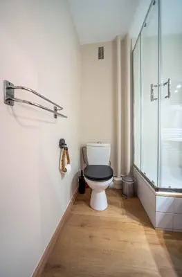 Salle de bains dans l'établissement Mont Saint-Vincent