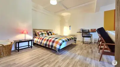 Un ou plusieurs lits dans un hébergement de l'établissement Les Hirondelles