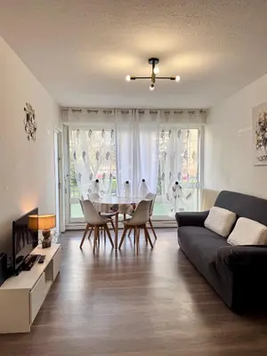 Coin salon dans l'établissement Cosy 4 pers
