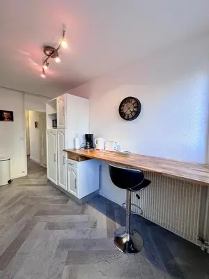 Cuisine ou kitchenette dans l'établissement Cosy 4 pers