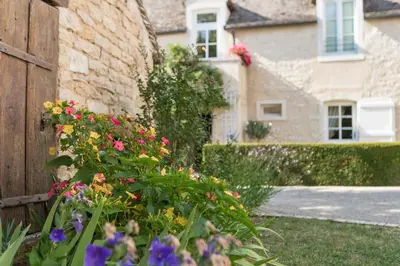 Jardin de l'établissement Hôtel Le Clos