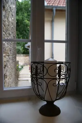 Balcon ou terrasse dans l'établissement Gite le murger