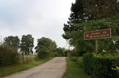 Paysage naturel près de la maison de vacances