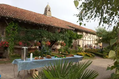 Jardin de l'établissement Ferme De Montalibord