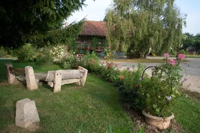 Jardin de l'établissement Ferme De Montalibord