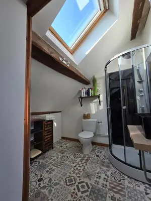 Cuisine ou kitchenette dans l'établissement Gîte 3 du Château de Feschaux