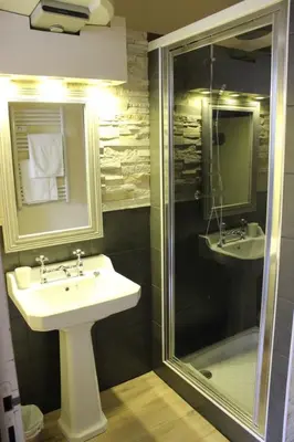 Salle de bains dans l'établissement Le Petit Beurre