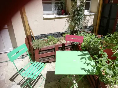 Jardin de l'établissement Les Tomettes