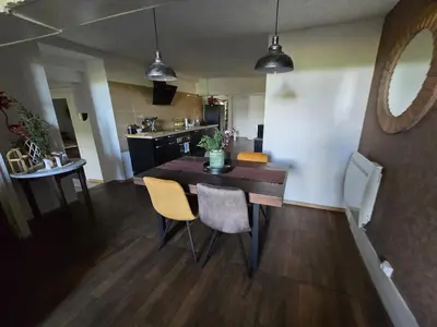 Cuisine ou kitchenette dans l'établissement Gîte 2 du Château de Feschaux