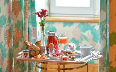 Nourriture dans l'hôtel ou à proximité