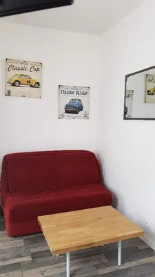 Coin salon dans l'établissement Chez Laurence