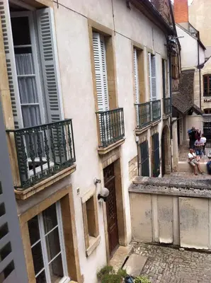 Balcon ou terrasse dans l'établissement Le Nid De La Chouette