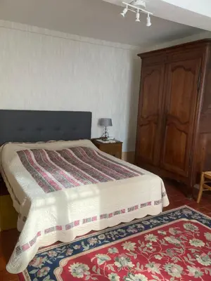 Un ou plusieurs lits dans un hébergement de l'établissement La maison de Jeannot