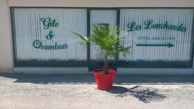Plan de l'établissement Gîte des Louchardes