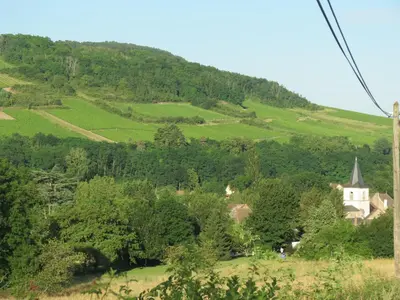 Paysage naturel près de la maison de vacances
