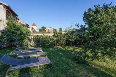 Jardin de l'établissement Maison TANDEM