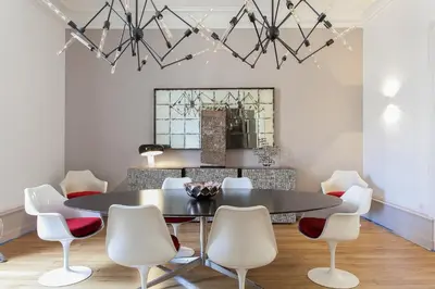 Coin salon dans l'établissement Maison TANDEM