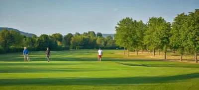 Golf sur le terrain de le B&B/chambre d'hôtes ou à proximité