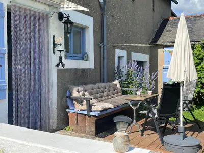 Jardin de l'établissement Maison Lavande