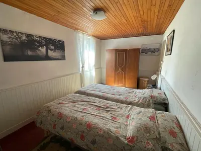 Un ou plusieurs lits dans un hébergement de l'établissement Maison Lavande