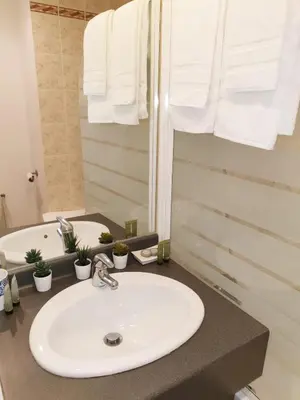 Salle de bains dans l'établissement Neoresid - Résidence Clos Morlot