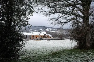 L'établissement Gîte de Sidonie en hiver